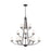 Sea Gull Robie 12 Light Chandelier, Burnt Sienna/Etched/White - 3121612-710