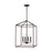 Sea Gull Lighting Perryton 4 Light 16" Pendant, Bronze - 5115004-710