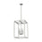 Sea Gull Lighting Moffet Street Medium 4 Light Hall/Foyer, Nickel - 5134504-962