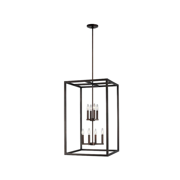 Sea Gull Moffet Street Large 8 Light 31.12" Hall/Foyer, Sienna - 5134508-710