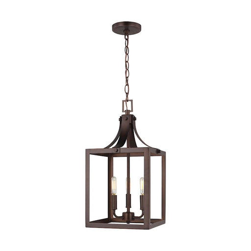 Sea Gull Lighting Labette 3 Light 10" Pendant, Bronze - 5140603-710