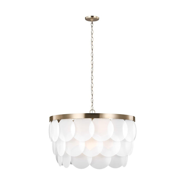 Sea Gull Lighting Mellita 8 Light Pendant, Satin Bronze/Satin - 5202508-848