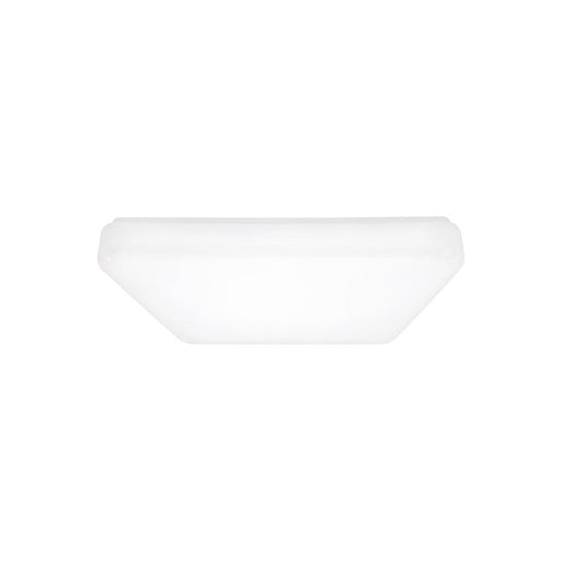 Sea Gull Lighting Vitus Med LED Square Flush, White - 5676093S-15