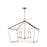 Sea Gull Lighting Dianna 5 LT Wide Lantern, Satin Brass - 5692605-848