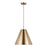 Sea Gull Lighting Gordon 1 LT Small Pendant, Brass/Brass - 6585101-848