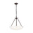 Sea Gull Lighting Kerrville 3 Light Pendant, Bronze/Satin Etched - 6615203-710