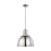 Sea Gull Lighting Willamette 1 Light Medium Pendant, Nickel - 6680301-962