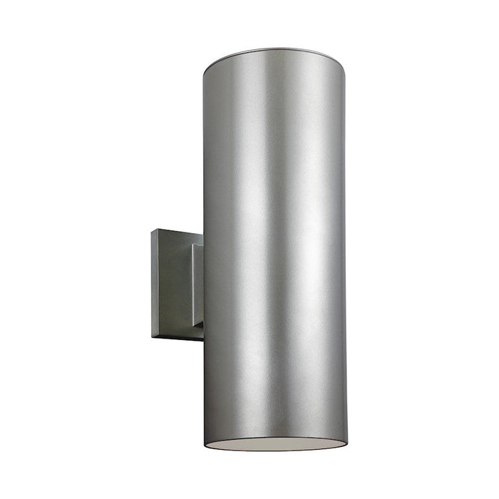 Sea Gull Lighting Cylinders Small LED Wall, Nickel/Tempered - 8413897S-753