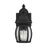 Sea Gull Wynfield Small 1-LT Outdoor Wall Lantern, Black/Clear/Clear - 88203-12