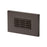 Sea Gull Lighting LED Louver Turtle Step Light-171, Bronze - 93481S-171