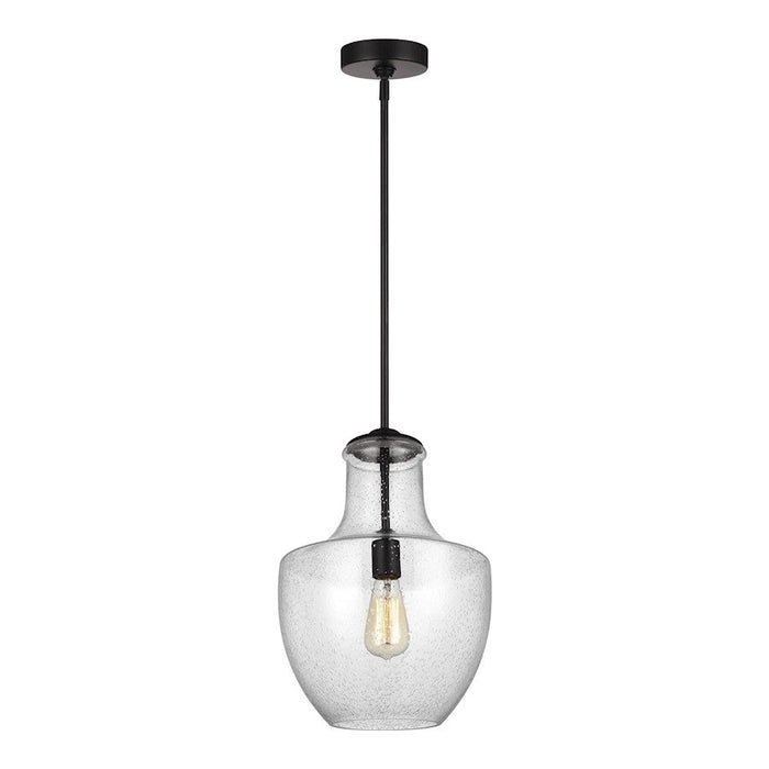 Sea Gull Lighting Baylor 1 Light Pendant, Oil Rubbed Bronze/Seeded - P1461ORB