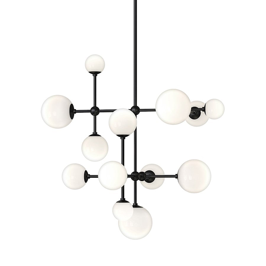 Sonneman Sabon LED Pendant, Satin Black - 2064-25