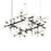 Sonneman Nebula Square LED Pendant, Satin Black - 2065-25