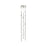 Sonneman Constellation 8 Lt Pendant, Nickel/White Optical - 2161-13W-S-27-J20