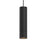 Sonneman ALC 3" Small LED Pendant with Snoot Trim, Satin Black - 3057-25-SK25