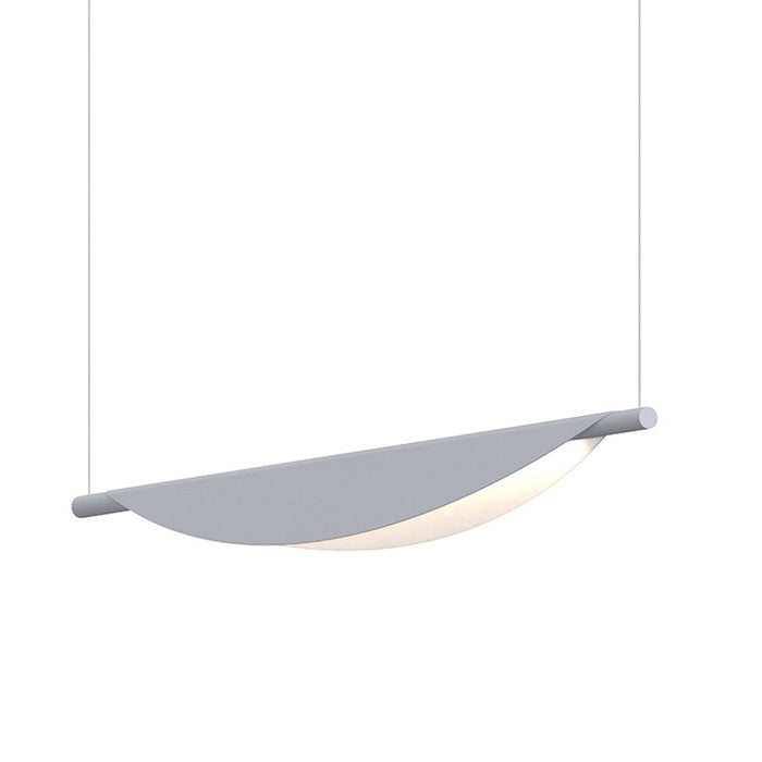 Sonneman Tela LED Pendant, Dove Gray - 3121-18