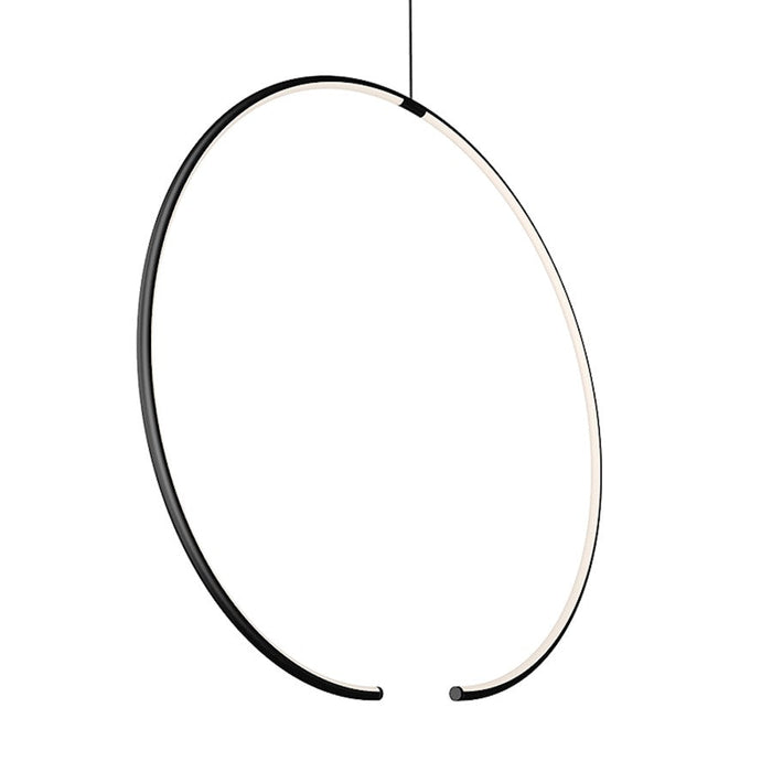 Sonneman Torc LED Pendant, Satin Black - 3151-25