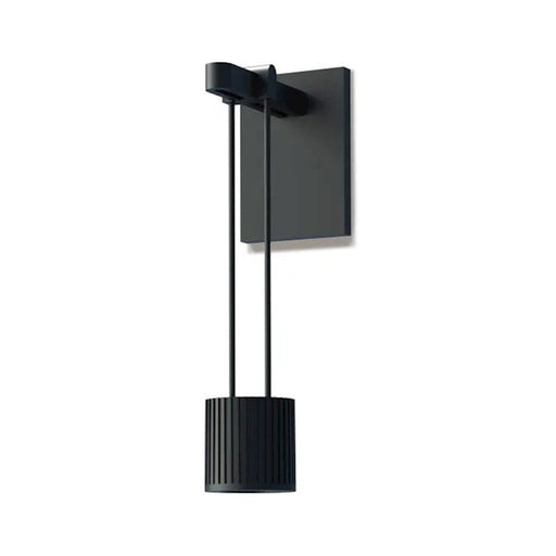 Sonneman Suspenders Mini Wall Sconce/Flood Lens, Satin Black - SLS0218