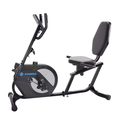 Stamina Recumbent Exercise Bike 1346, Black - 15-1346