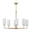 Savoy House Powell 6 Light Linear Chandelier