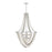 Savoy House Contessa 8 LightÂ Chandelier, Chrome/Wooden Beads - 1-1766-8-110