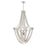 Savoy House Contessa Â Chandelier, Chrome/Wooden Beads