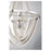 Savoy House Contessa Â Chandelier, Chrome/Wooden Beads