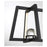 Savoy House Haven LED 1 Light Linear Chandelier, Matte Black