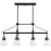 Savoy House Lakewood 6 Light Linear Chandelier