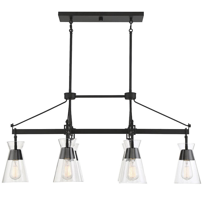 Savoy House Lakewood 6 Light Linear Chandelier