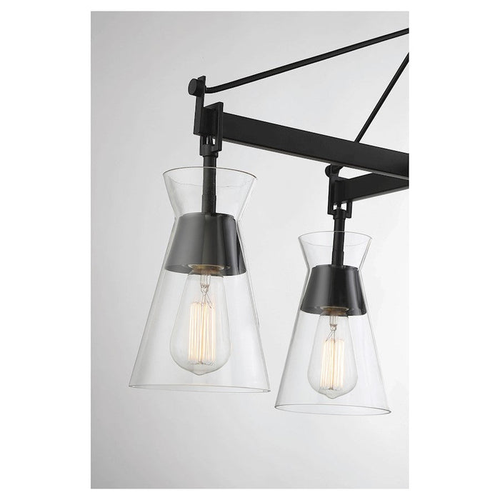 Savoy House Lakewood 6 Light Linear Chandelier