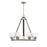 Savoy House Bozeman 6 Light Chandelier, Antique Nickel/Seeded - 1-1838-6-154