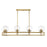 Savoy House Crosby 8 Light Linear Chandelier