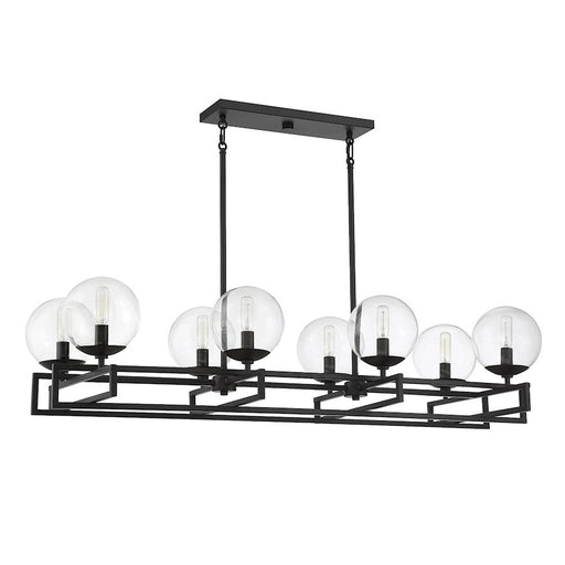 Savoy House Crosby 8 Light Linear Chandelier