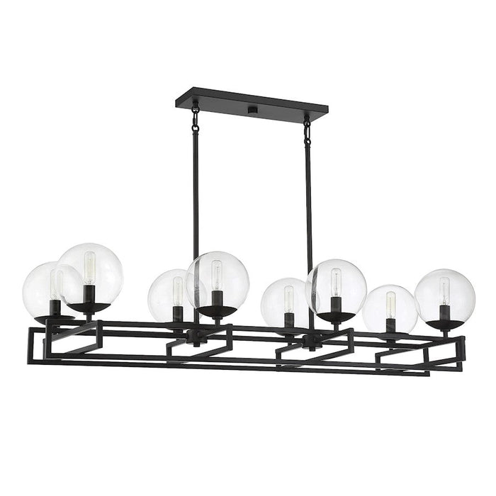 Savoy House Crosby 8 Light Linear Chandelier