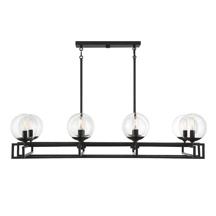 Savoy House Crosby 8 Light Linear Chandelier