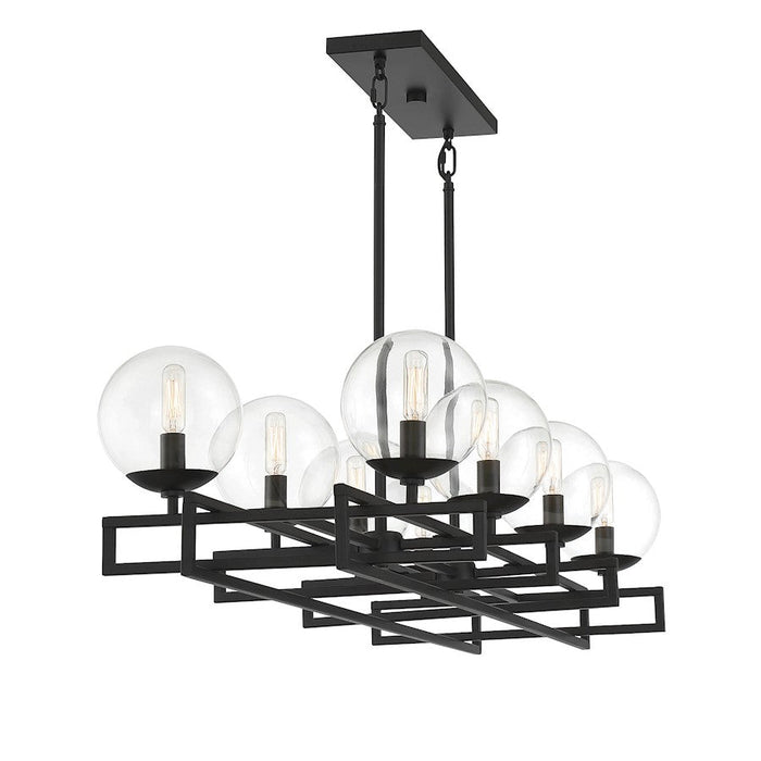 Savoy House Crosby 8 Light Linear Chandelier