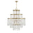 Savoy House Luna 15-Light Chandelier, Warm Brass - 1-1868-15-322