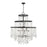 Savoy House Luna 15-Light Chandelier, Matte Black - 1-1868-15-89