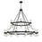 Savoy House Dryden Chandelier, Matte Black