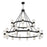 Savoy House Dryden Chandelier, Matte Black