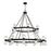 Savoy House Dryden Chandelier, Matte Black