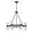 Savoy House Dryden Chandelier, Matte Black