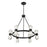 Savoy House Dryden Chandelier, Matte Black