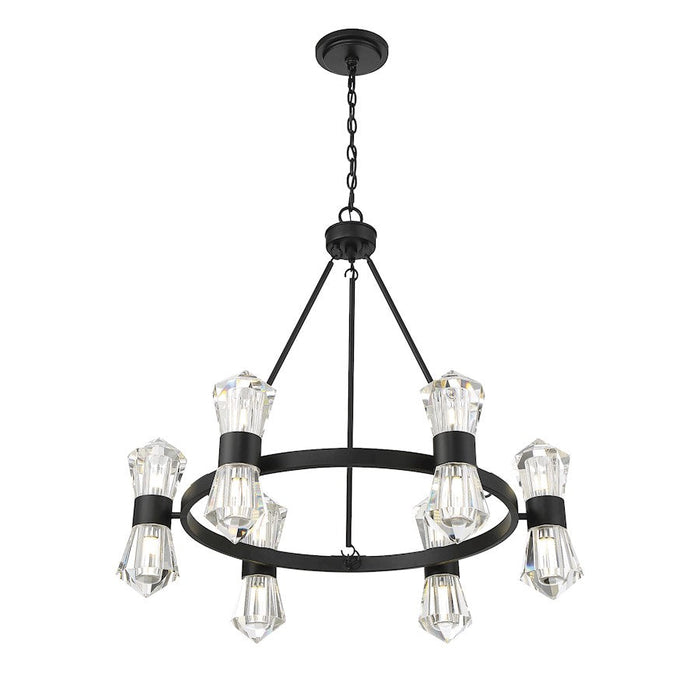 Savoy House Dryden Chandelier, Matte Black