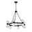 Savoy House Dryden Chandelier, Matte Black