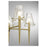 Savoy House Shellbourne 5 Lt Chandelier, Brass/Handmade Piastra