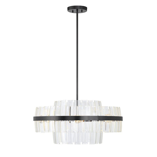 Savoy House Hansen 6 Light Chandelier, English Bronze