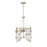 Savoy House Droplet Chandelier, Argentum