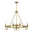 Savoy House Sullivan Chandelier, Warm Brass